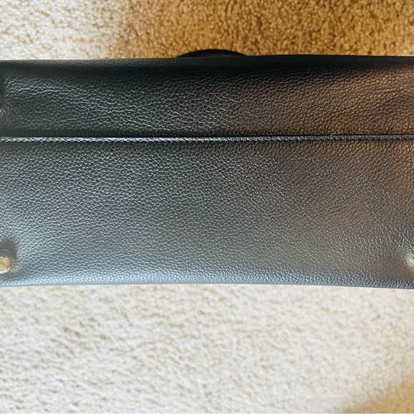 Coach Turlock Black Pebble Leather Borough Bag NWOT - Picture 6 of 6